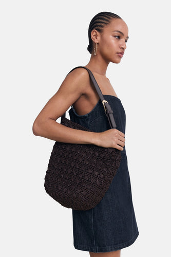 Combi-short - Dark blue denim - MANGO