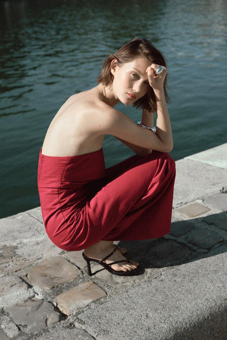 Combinaison - rouge