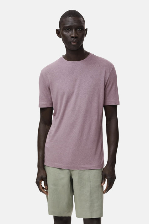 T-shirt (manches courtes) Mauve - MANGO