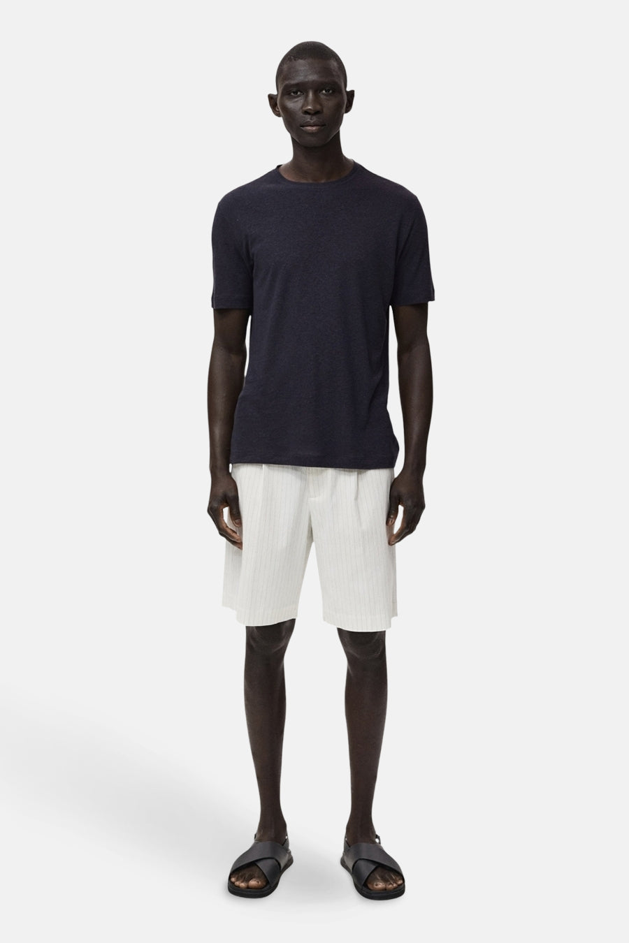 T-shirt à manches courtes - Noir - MANGO