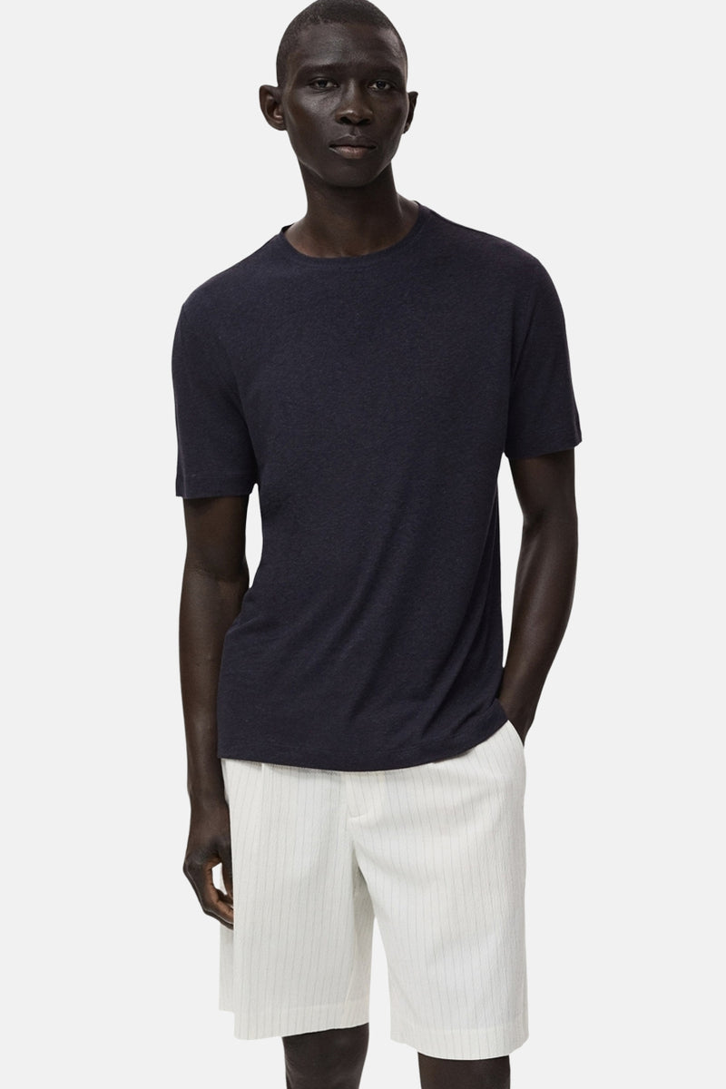 T-shirt (manches courtes) Bleu - MANGO