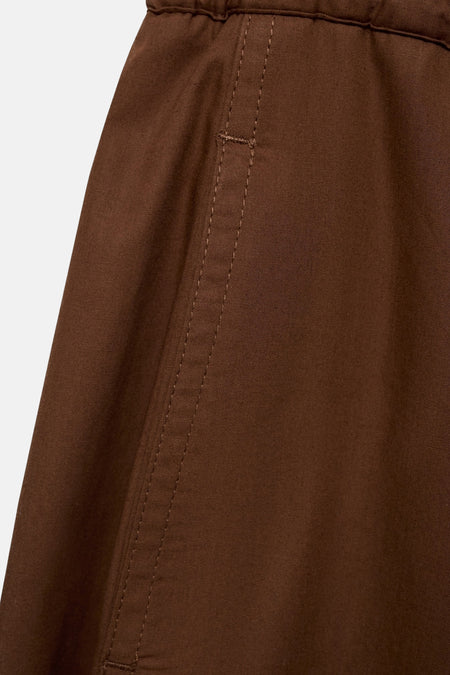 Pantalon brun - MANGO