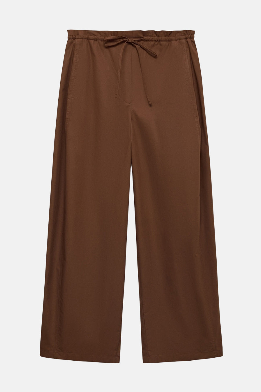 Pantalon brun - MANGO - MANGO - 5