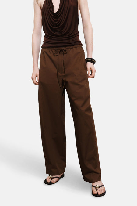 Pantalon brun - MANGO