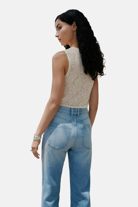 Top (sans manches) Blanc - MANGO