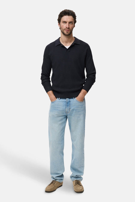 Pull col O Bleu - MANGO