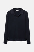 Pull à col rond - bleu
