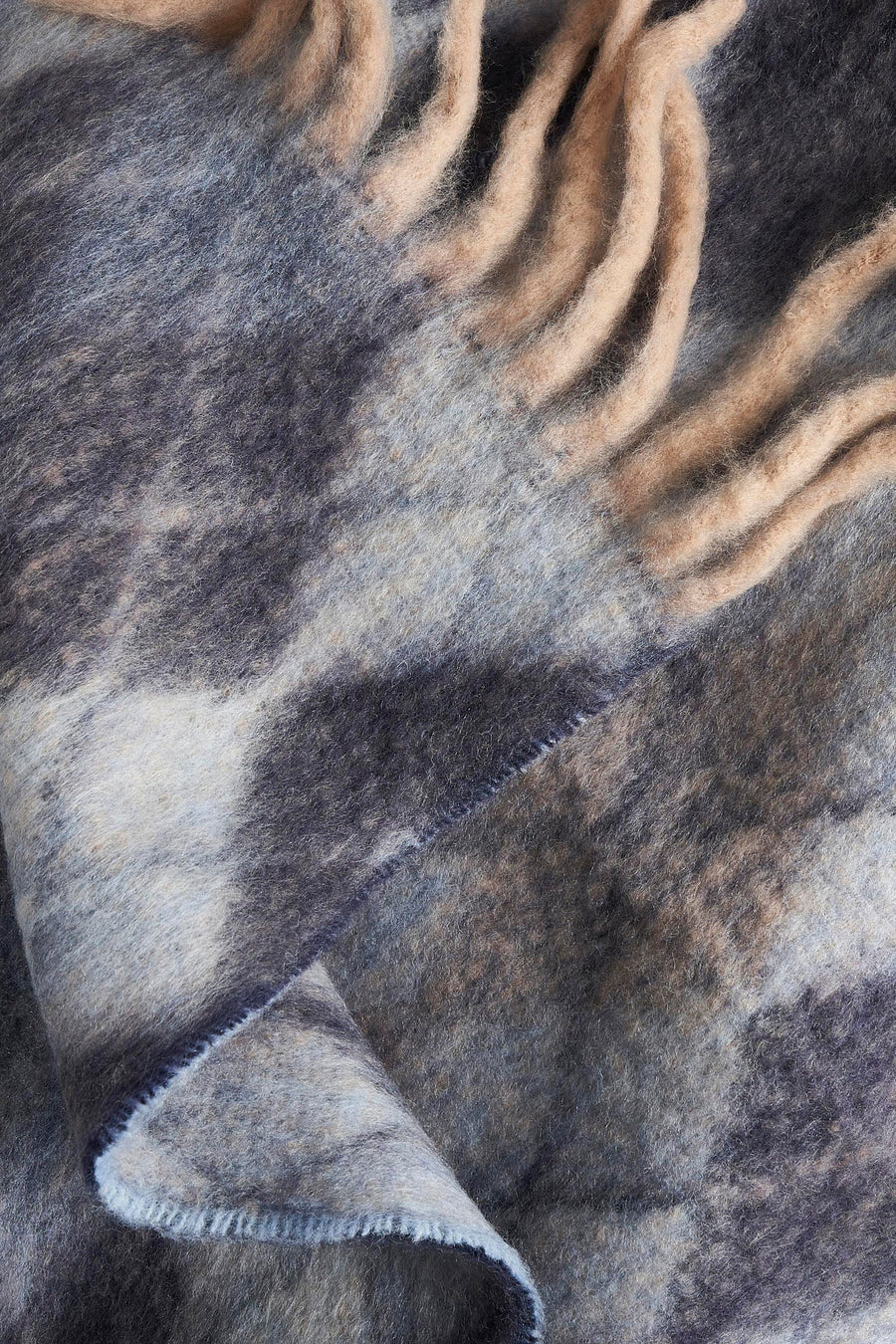 Écharpe - bleu - MANGO - 3