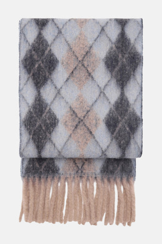 Écharpe - bleu - MANGO - 4