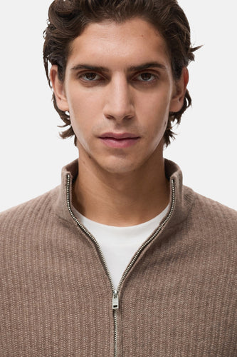 Gilet - brun - MANGO - 7