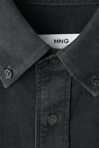 Veste courte - bleu - MANGO - 4