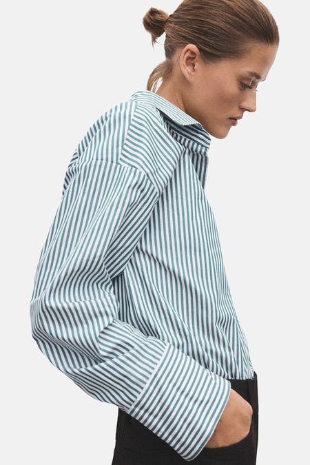 Chemise à manches longues - Vert