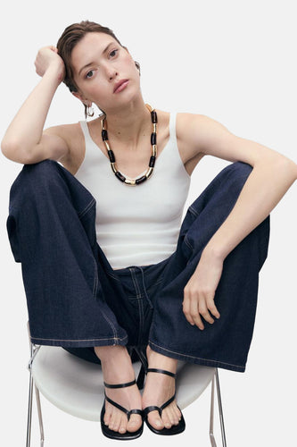 Débardeur - Blanc - MANGO