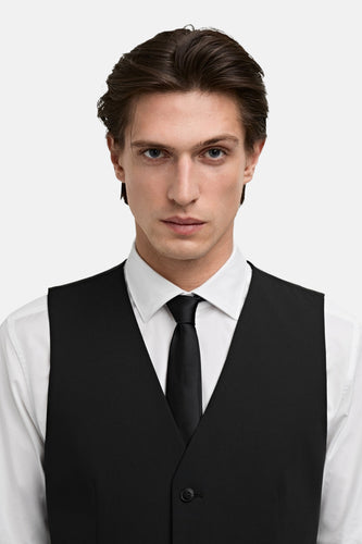 Gilet noir - MANGO - MANGO