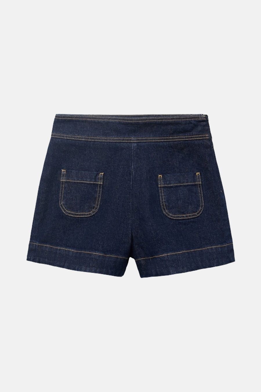Bermuda - Dark blue denim - MANGO