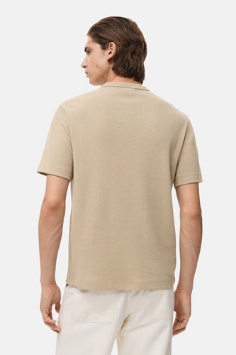 T-shirt à manches courtes - beige - MANGO