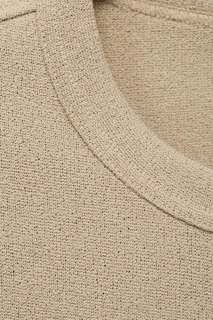 T-shirt à manches courtes - beige - MANGO