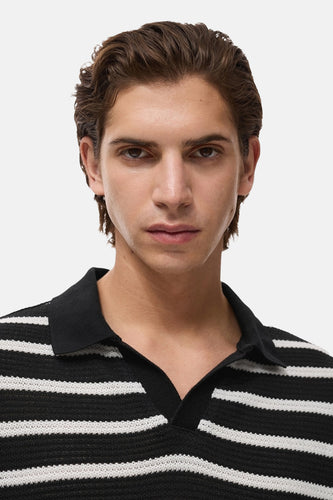 Polo à manches courtes - noir - MANGO