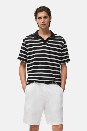 Polo à manches courtes - noir - MANGO