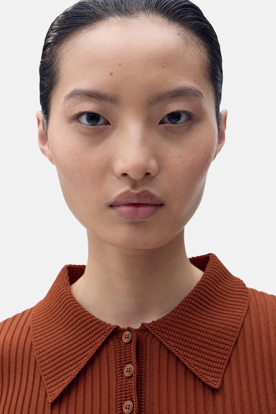 Pull à col rond - brun - MANGO