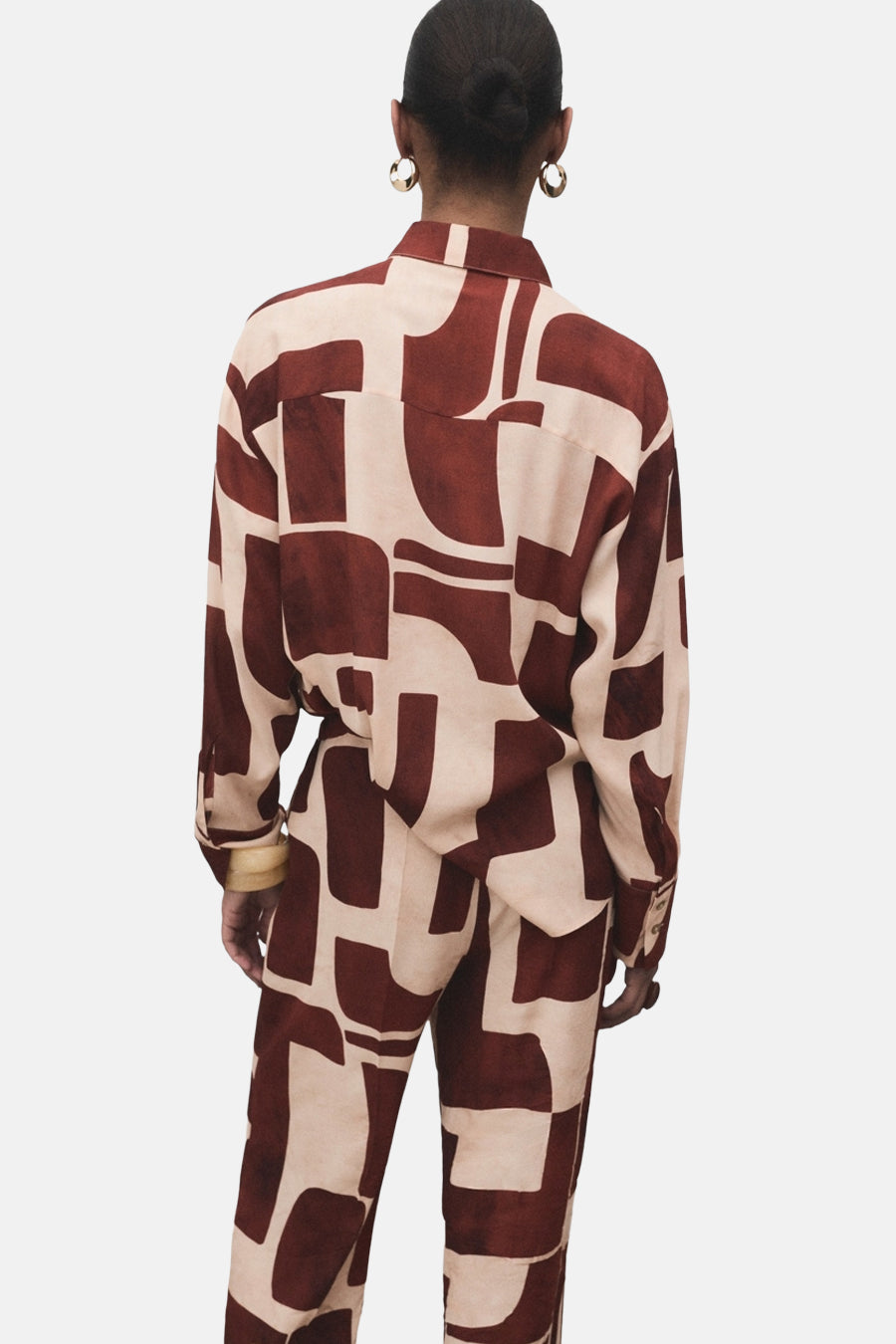 Chemise à manches longues - multicolore