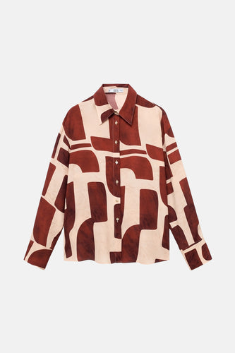 Chemise à manches longues - multicolore