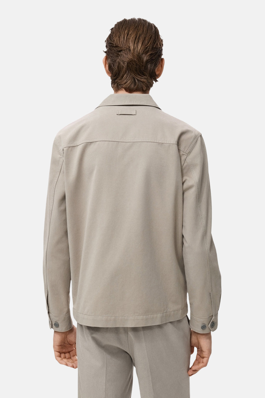 Chemise (manches longues) beige - MANGO - MANGO