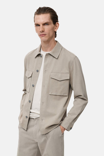 Chemise (manches longues) beige - MANGO - MANGO