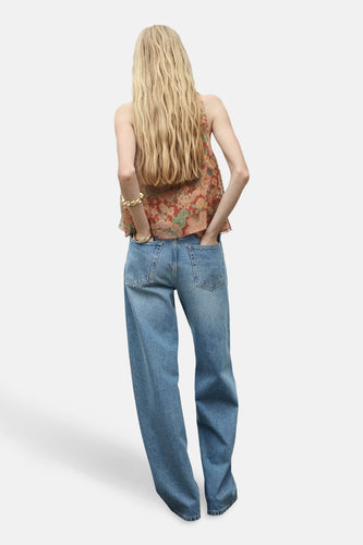 Chemisier (sans manches) multicolore - MANGO - MANGO - 5