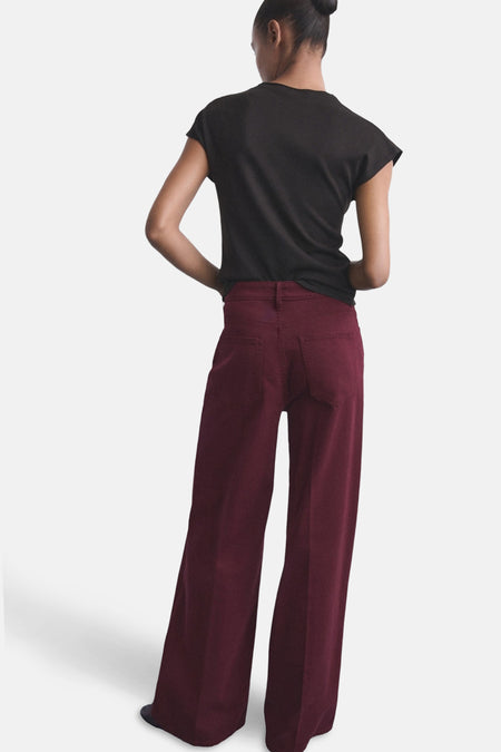 Jeans coloré - bordeaux