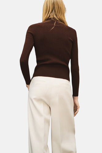 Gilet - brun - MANGO - 5