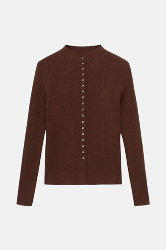 Gilet - brun - MANGO - 5