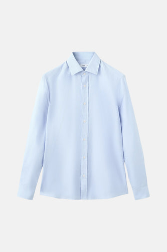 Chemise à manches longues - bleu - MANGO - 6