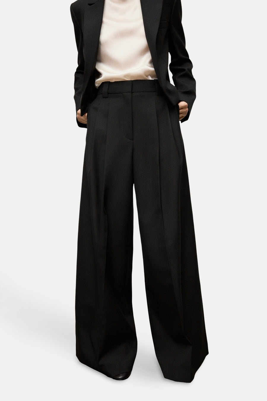 Pantalon de costume noir - MANGO - MANGO