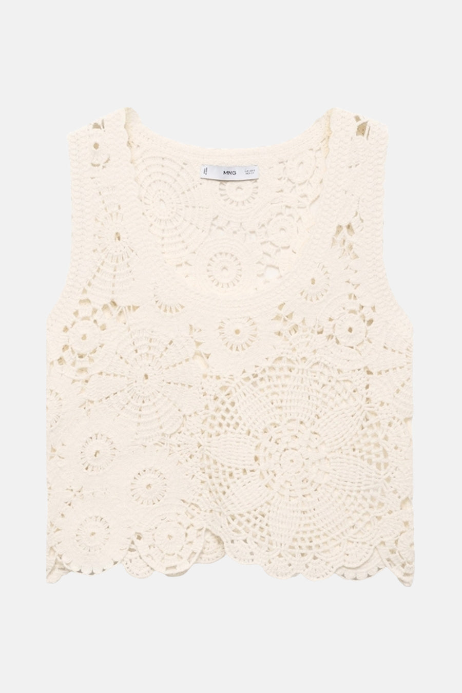 Top - écru - MANGO