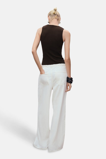 Top (sans manches) Brun - MANGO