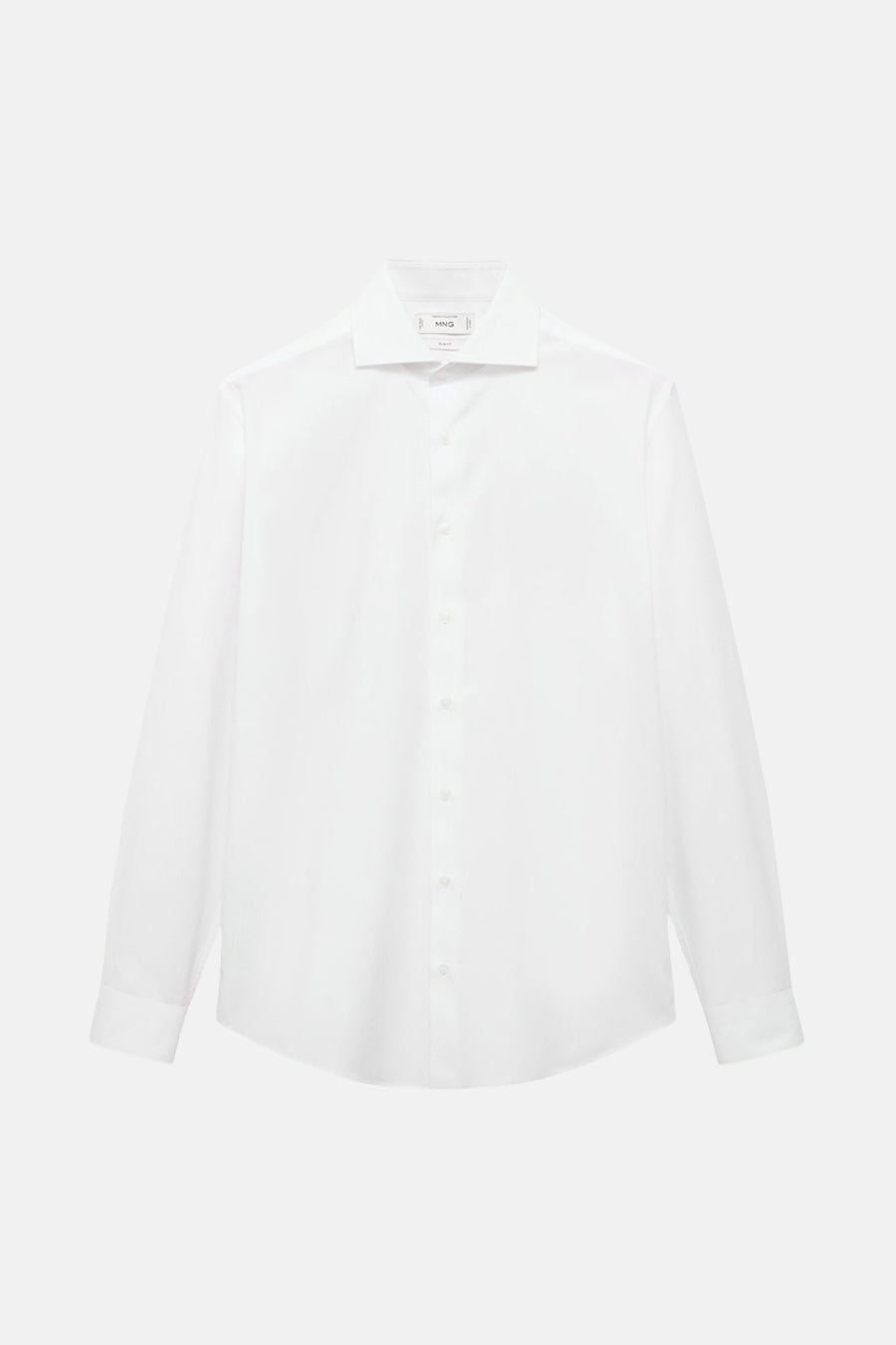 Chemise à manches longues - blanc - MANGO - 7