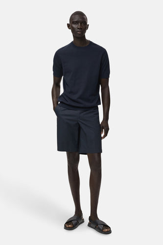 T-shirt à manches courtes - bleu - MANGO