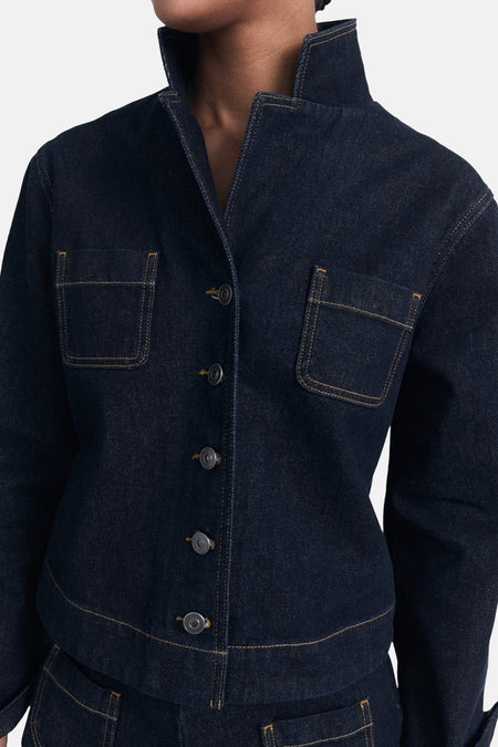 Veste en jean - Dark blue denim