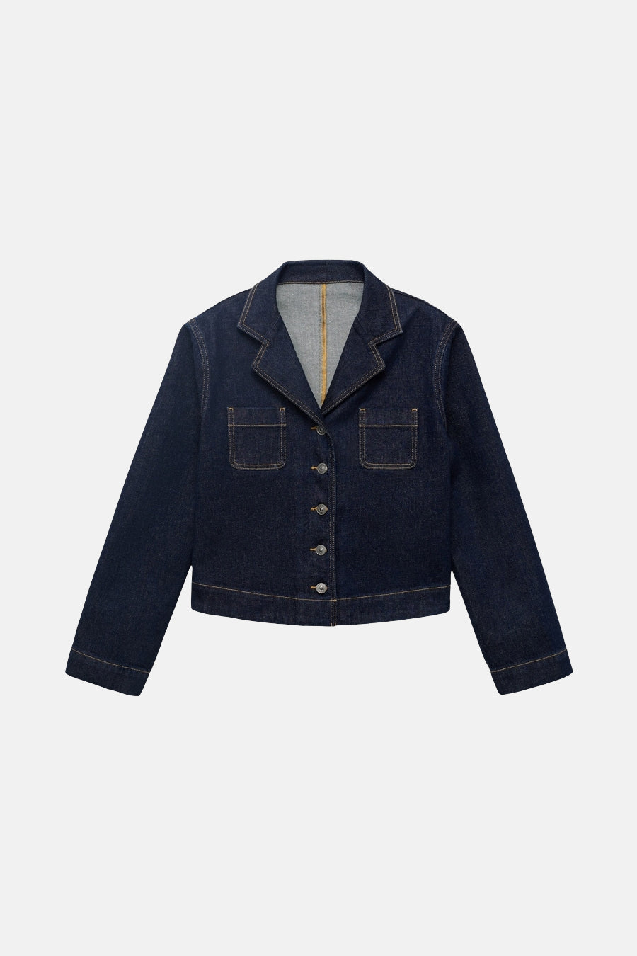 Veste en jean - Dark blue denim - MANGO