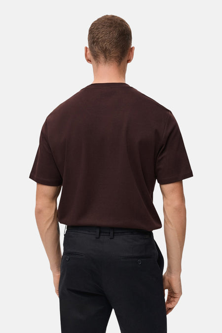 T-shirt à manches courtes - bordeaux