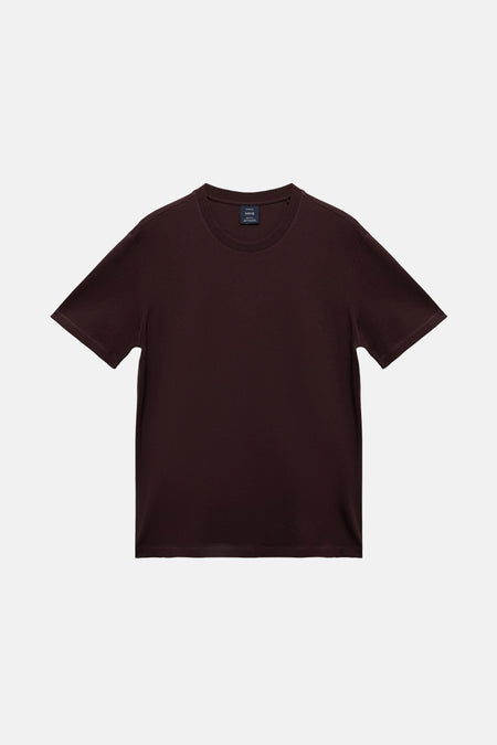 T-shirt à manches courtes - bordeaux