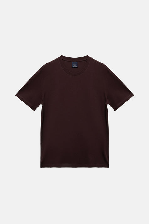 T-shirt à manches courtes - bordeaux