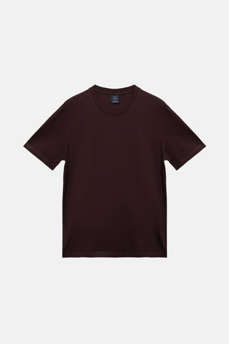 T-shirt à manches courtes - bordeaux