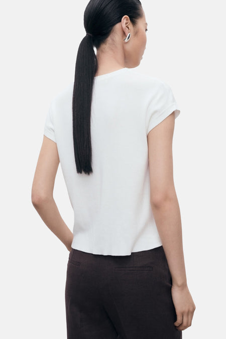 Top (sans manches) Blanc - MANGO