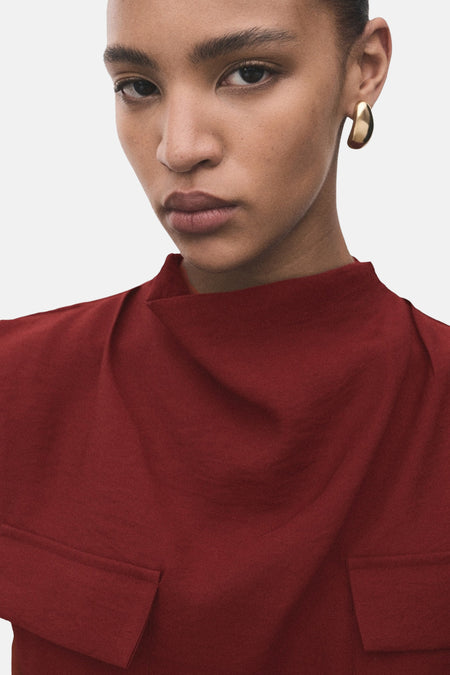 Blouse - bordeaux