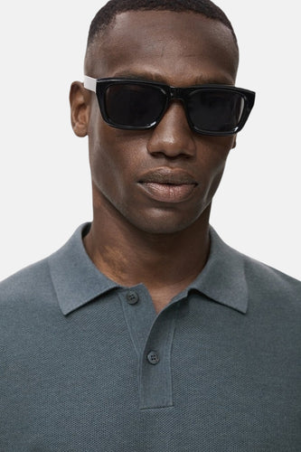 Pull à col rond - vert - MANGO