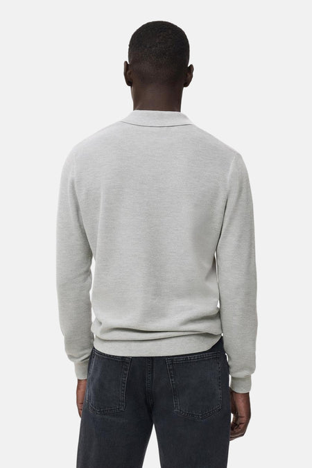 Pull à col rond - gris