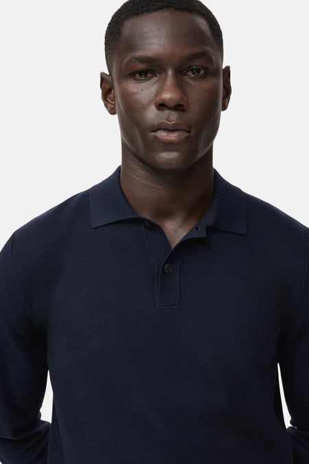 Pull à col rond - bleu