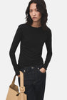 Top uni manche longue multicolore - MANGO
